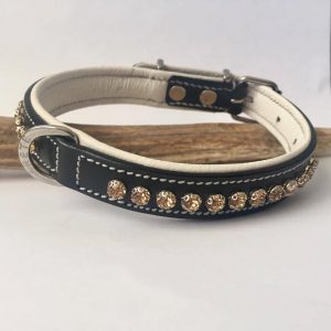 petite luxury dog collar