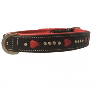 Queen of hearts collar