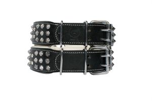 high grade leather dog collar